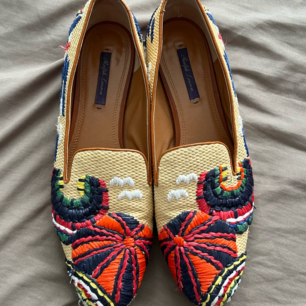 Ralph Lauren purple label loafers